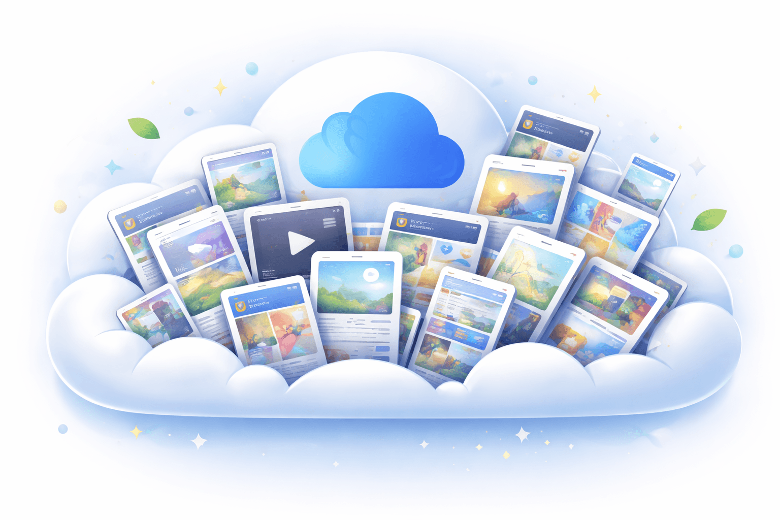 Ratgeberbild zum Reduzieren von iCloud-Speicher durch Screenshots